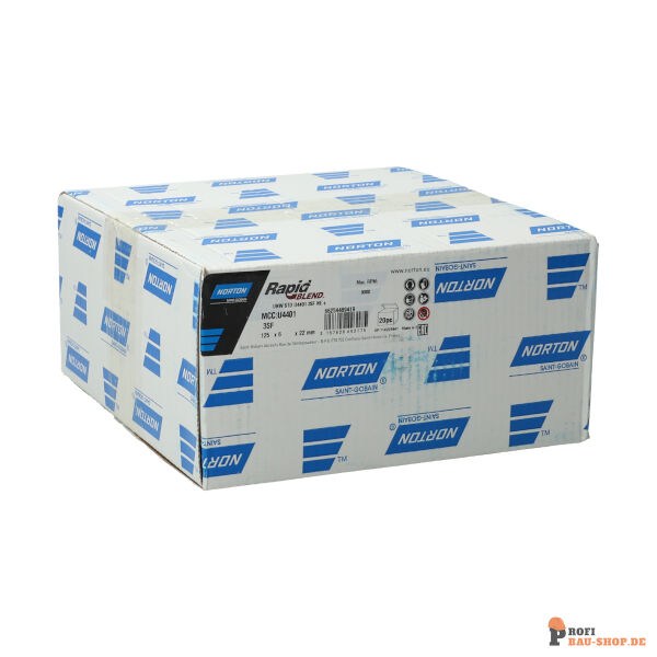 nortonschleifmittel/NORTON_schleifmittel_66254489419 Unified Wheels Norton Nex 127x6.35x22.2 Grit FINE_145004